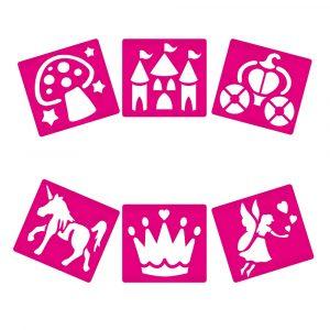 Anthony Peters - Fairy-Themed Stencils: 6 Pieces