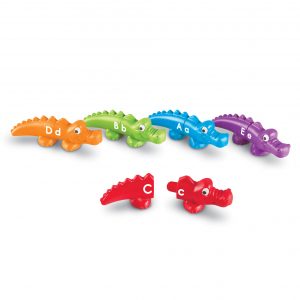 Learning Resources - Snap-n-Learn™ Alphabet Gators: ABC Matching Fine Motor Toy Toddlers