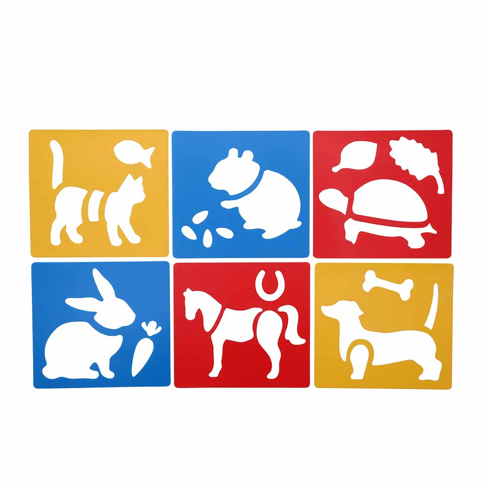 Anthony Peters - Pet - Themed Stencils: 6 Pieces