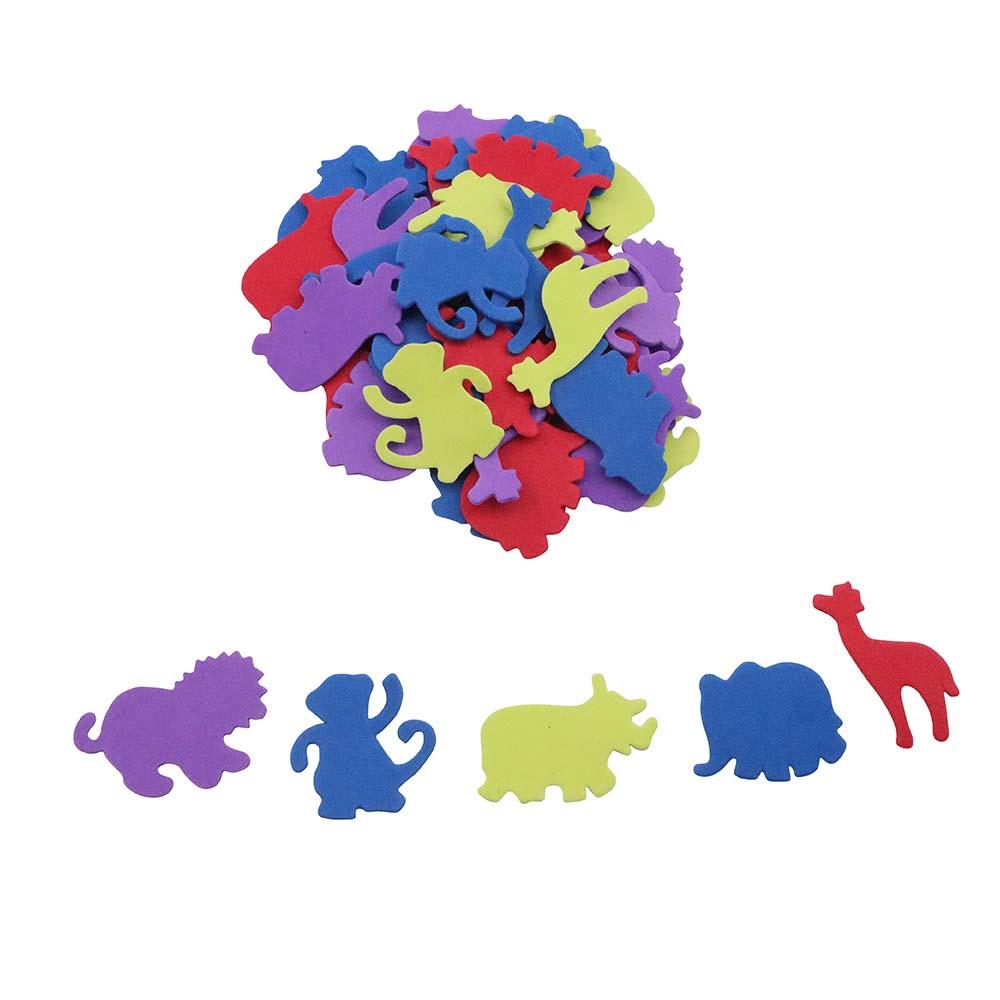 Anthony Peters - Foam Jungle Animals: 50 Pieces