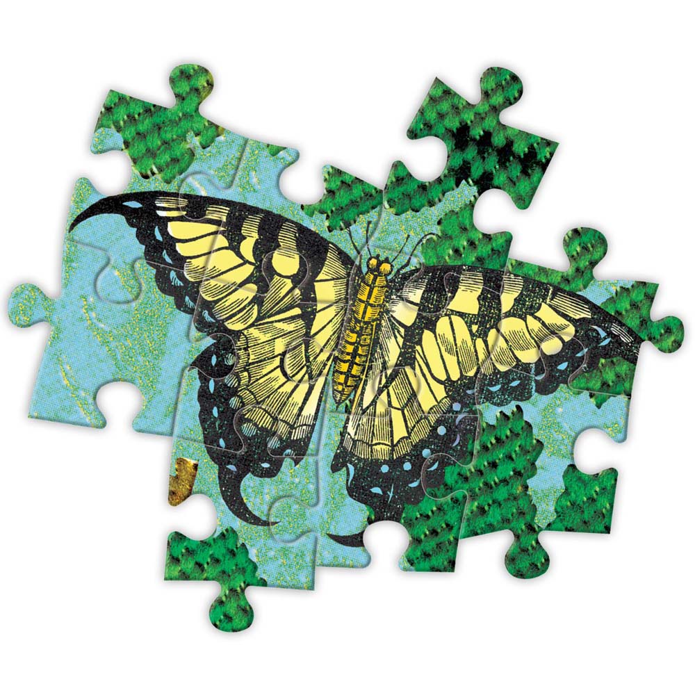 eeBoo - Bouquet and Birds 500pc Round - Image 3
