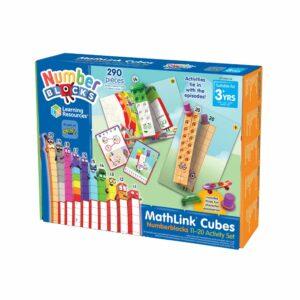 Learning Resources - Mathlink® Cubes Numberblocks 11 - 20 Activity Set