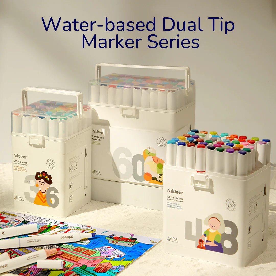 Mideer - Dual Tip Marker - 24 Colours - Image 4