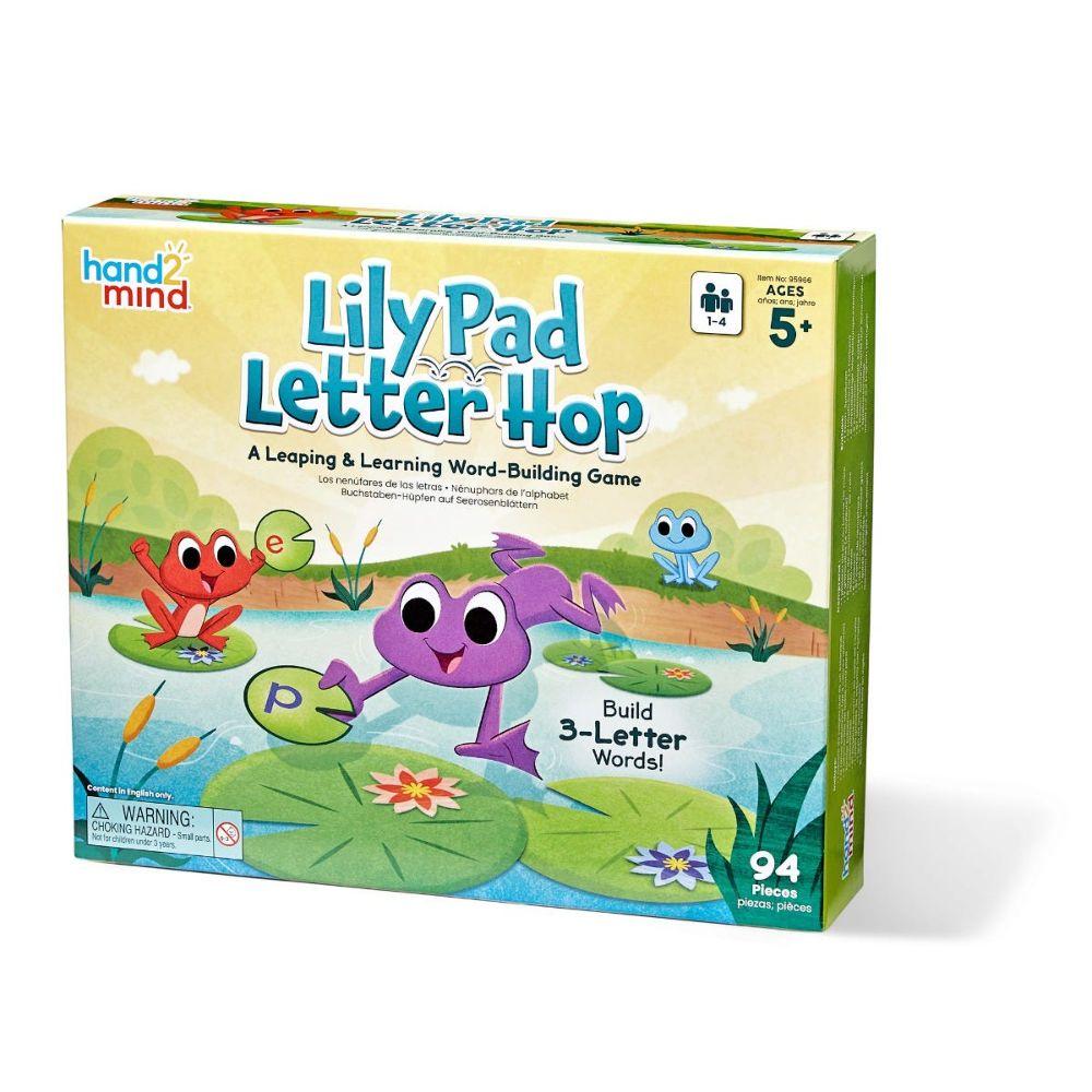 Hand2Mind - Lily Pad Letter Hop - CVC Word Building Phonics Game for Kids - Image 3
