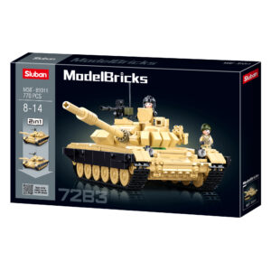 Sluban Building Set: Model Bricks - 2-in-1 T-72B3 Main Battle Tank - 770pcs