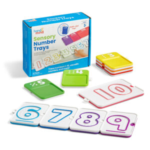 Hand2Mind - Sensory Number Trays - Counting & Tracing Set - 10pcs