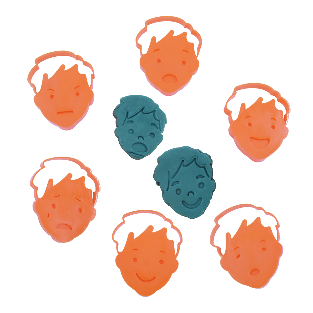 Anthony Peters - Emotions Dough Cutters & Stampers - 6 Pieces - Image 2