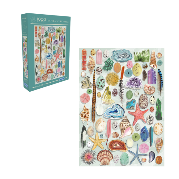 Gibsons - The Art File: Natural Curiosities - 1000 Piece Jigsaw Puzzle ...
