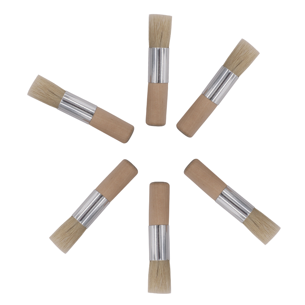 Anthony Peters - Set Of 6 Chunky Stencil Brushes - 18mm - Image 4