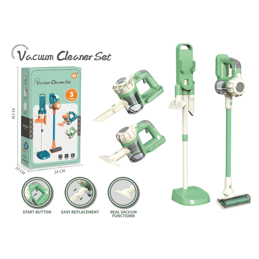Pretend & Play Vacuum Cleaner with Suction Power & Sound Effects - Image 3
