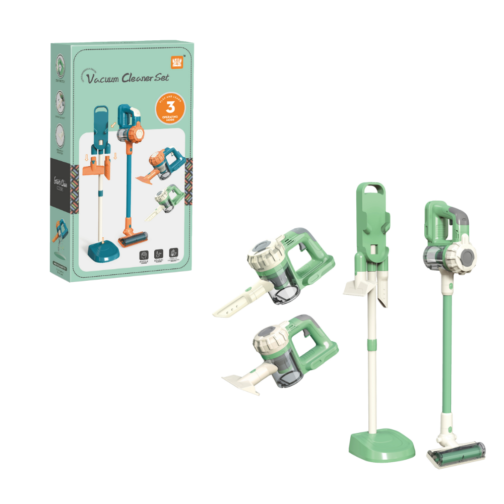 Pretend & Play Vacuum Cleaner with Suction Power & Sound Effects - Image 2