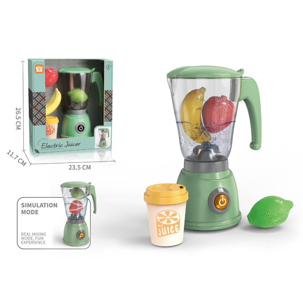 Pretend & Play Blender with Spinning Action - Green - Image 2