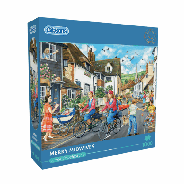 Gibsons - Merry Midwives - 1000 Piece Jigsaw Puzzle | Lets Learn Kidz