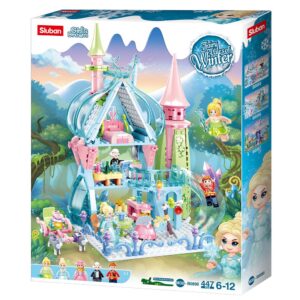 Sluban Building Set: Fairy Tales of Winter - Fairy Tale Castle - 447pcs