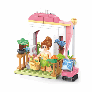 Sluban Building Set: Metropolis - Flower Shop - 109 Pieces