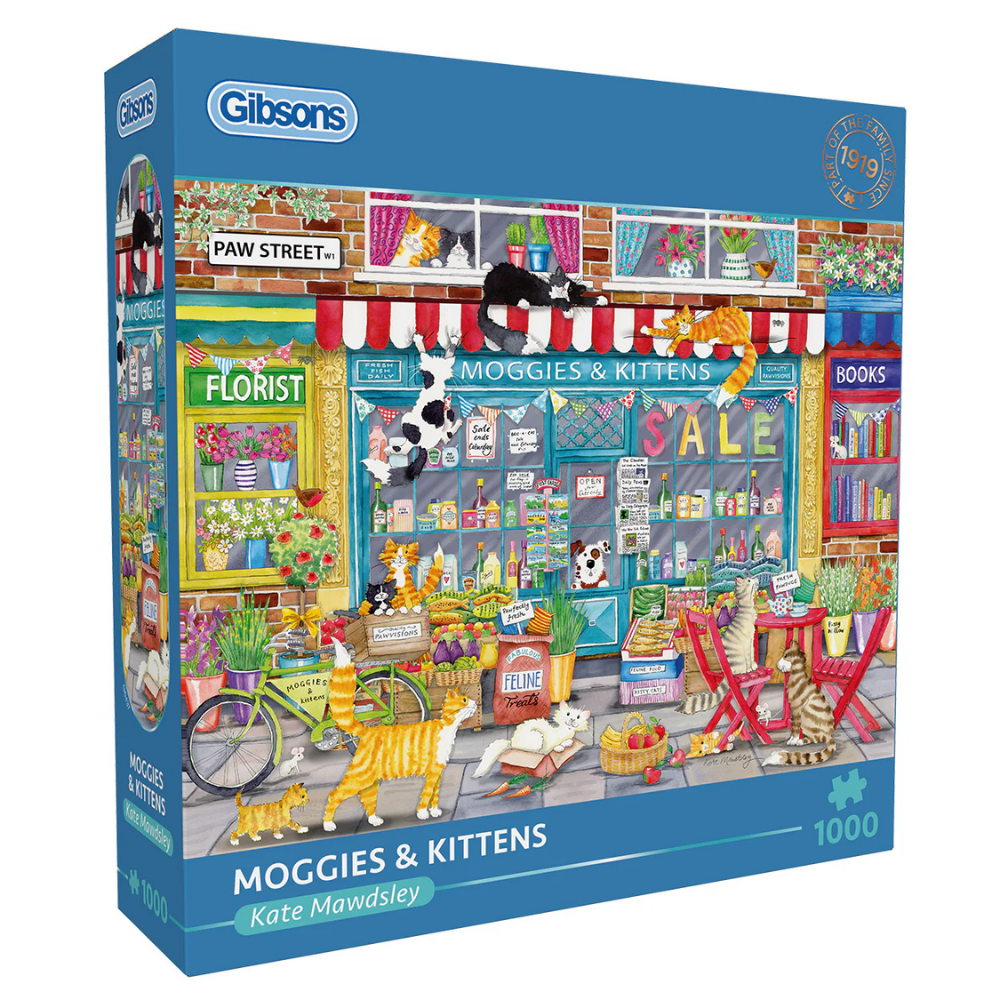 Gibsons - Moggies & Kittens - 1000 Piece Jigsaw Puzzle - Image 9