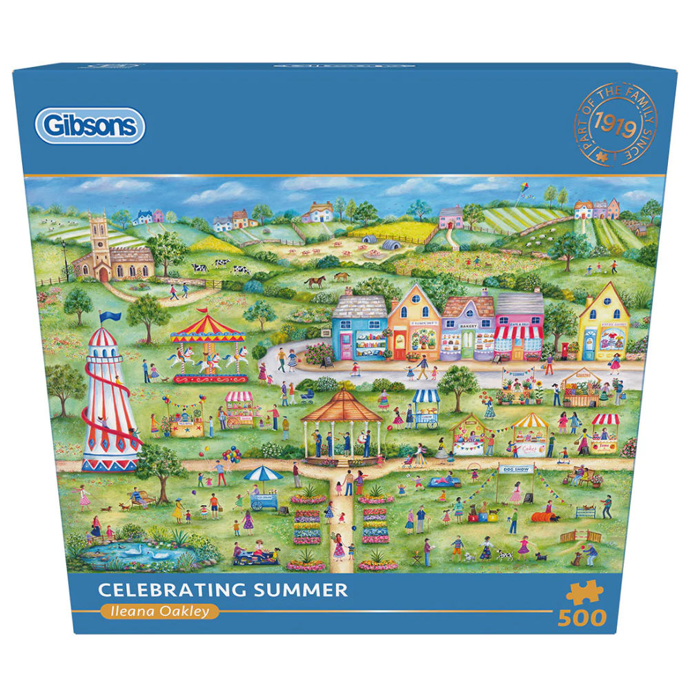 Gibsons - Celebrating Summer - 500 Piece Jigsaw Puzzle | Lets Learn Kidz