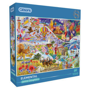 Gibsons - Lake Como - 1000 Piece Jigsaw Puzzle | Lets Learn Kidz