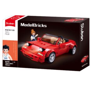 Sluban Building Set: Model Bricks - MX5S Sports Car - 264pcs