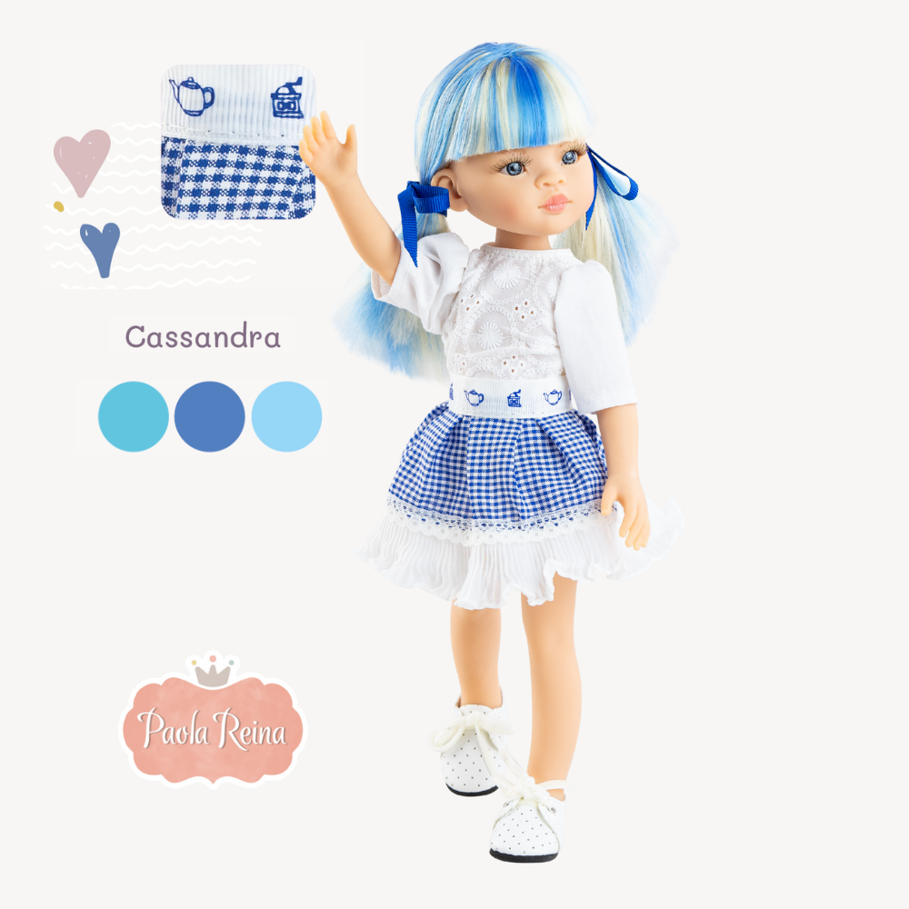 Paola Reina Dolls: Las Amigas Funky - Cassandra - 32cm - Image 2