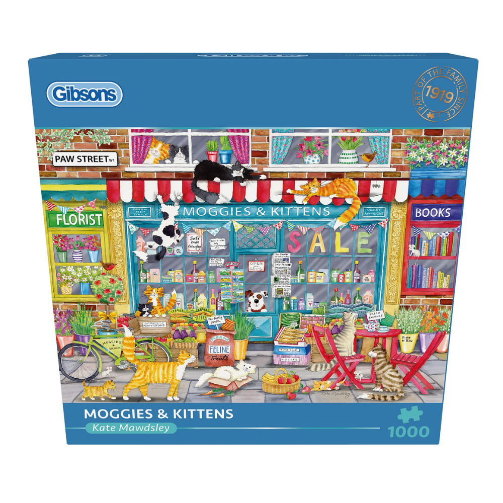 Gibsons - Moggies & Kittens - 1000 Piece Jigsaw Puzzle - Image 7