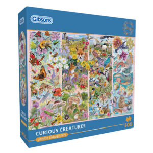 Gibsons - Curious Creatures - 500 Piece Jigsaw Puzzle