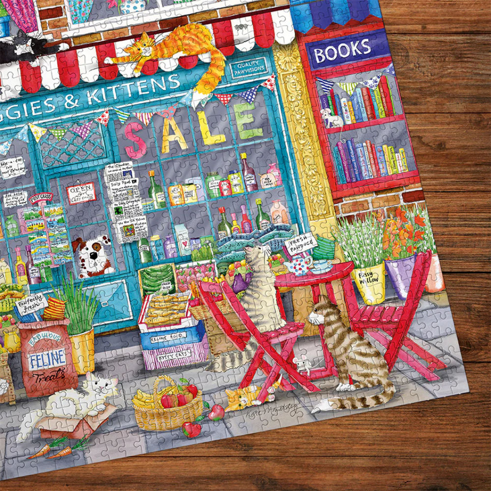 Gibsons - Moggies & Kittens - 1000 Piece Jigsaw Puzzle - Image 3