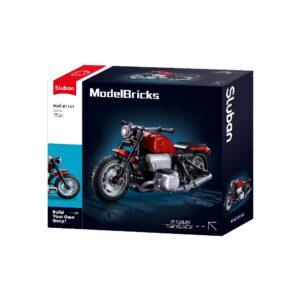 Sluban Building Set: Model Bricks - R18MS Motorcycle - 222pcs