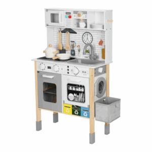 TookyToy - Pretend Play Multifunctional Kitchen Set - White