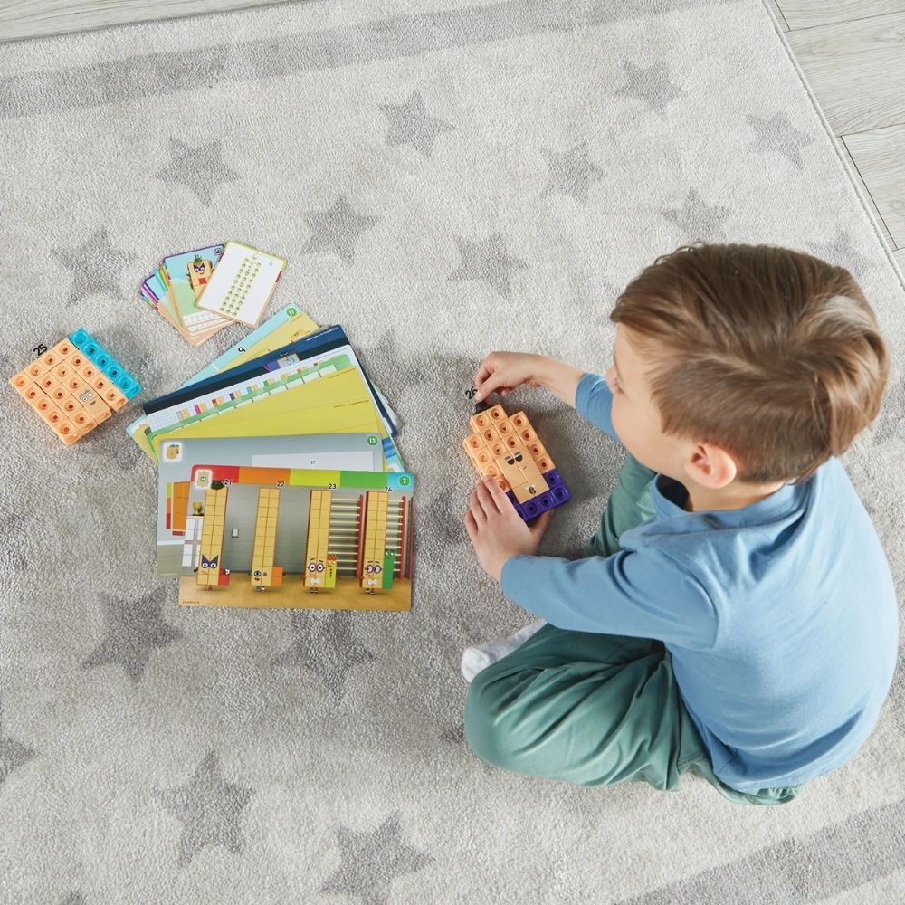 Hand2Mind - MathLink® Cubes Numberblocks® 21-30 Activity Set - Image 7