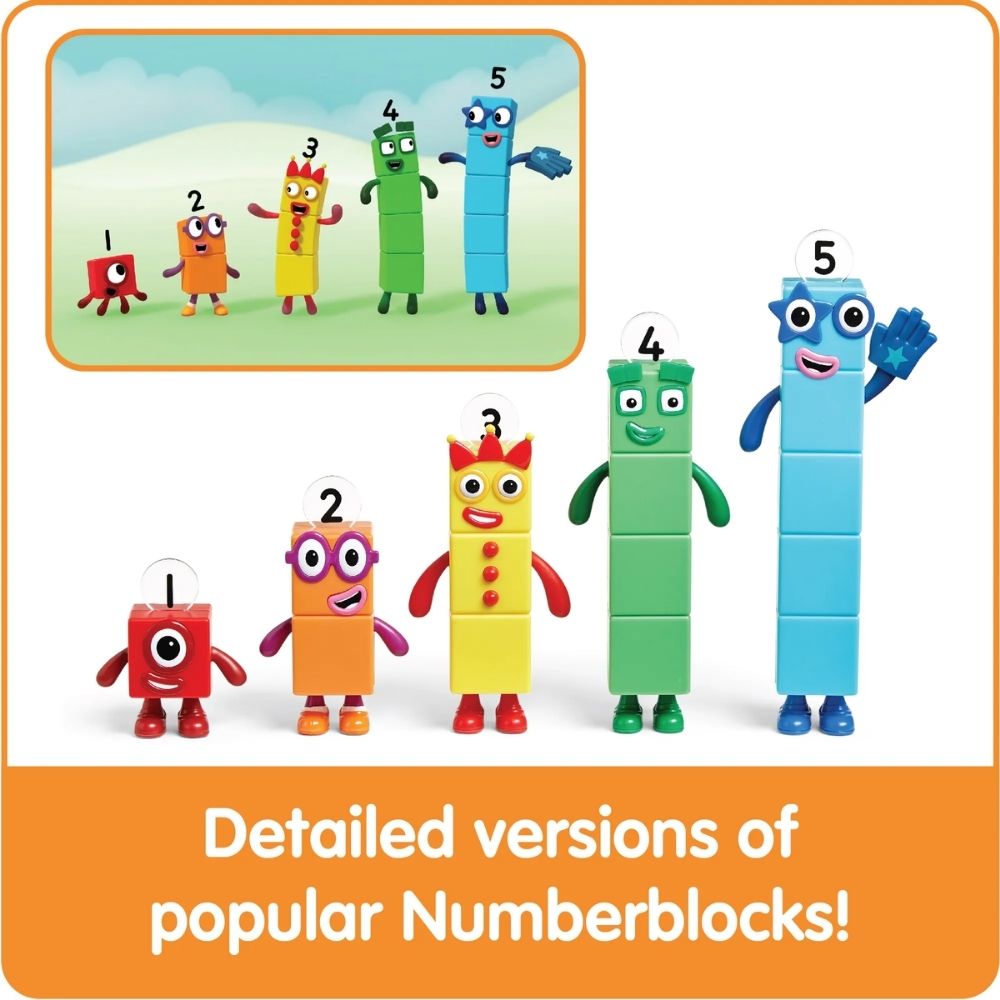 Hand2Mind - Numberblocks® Friends One to Five Figure Set - Image 5
