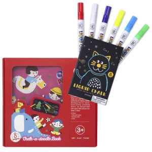 Jar Meló - Chalk Book and Liquid Chalk Art Set