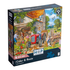 House of Puzzles - Cider & Rosie - XL Pieces - 500 Piece Jigsaw Puzzle