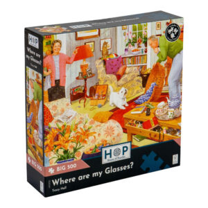 House of Puzzles - Where are my Glasses? - XL Pieces - 500 Piece Jigsaw Puzzle