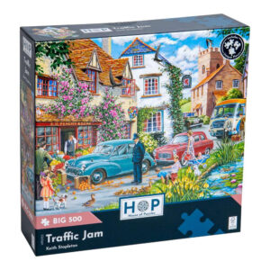 House of Puzzles - Traffic Jam - XL Pieces - 500 Piece Jigsaw Puzzle