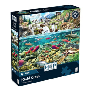 House of Puzzles - Gold Creek - 1000 Piece Jigsaw Puzzle