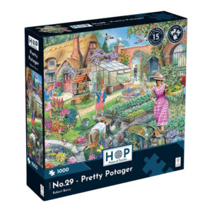 House of Puzzles - No.29 - Pretty Potager - 1000 Piece Jigsaw Puzzle