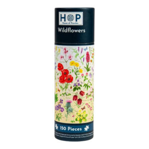 House of Puzzles - Wildflowers - Puzzle Tube - 150 Piece Jigsaw Puzzle