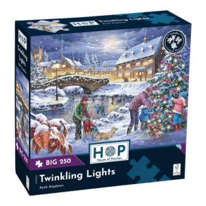 House of Puzzles - Twinkling Lights - XL Pieces - 250 Piece Jigsaw Puzzle