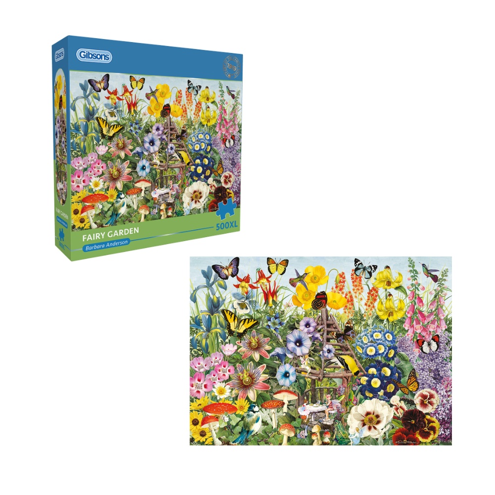 Gibsons - Fairy Garden - XL Pieces - 500 Piece Jigsaw Puzzle - Image 5