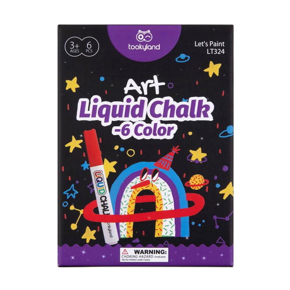 TookyToy - Liquid Chalk - 6 Colours - Image 4