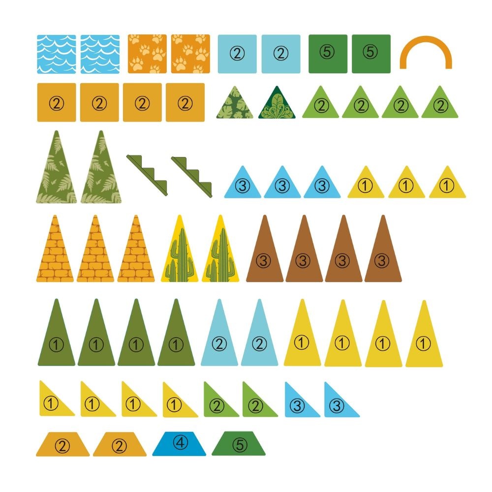 Magnetic Tiles - Desert Animals Set - 65 Pieces - Image 4