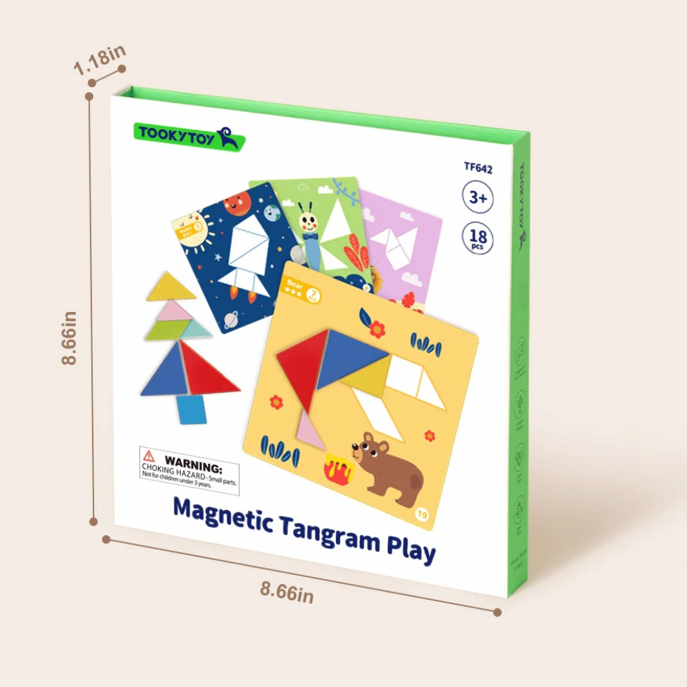 TookyToy - Magnetic Tangram Play Set - Image 10