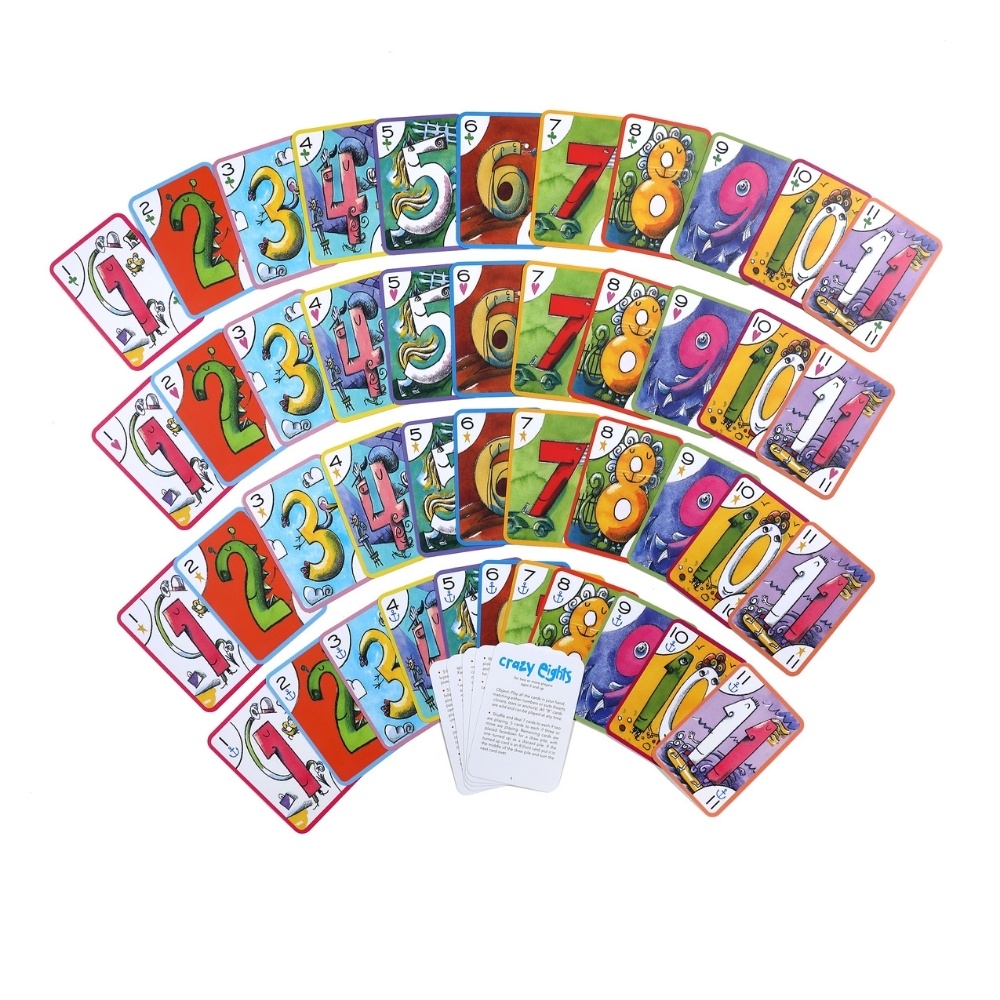 eeBoo - Crazy Eight Playing Cards -** - Image 4