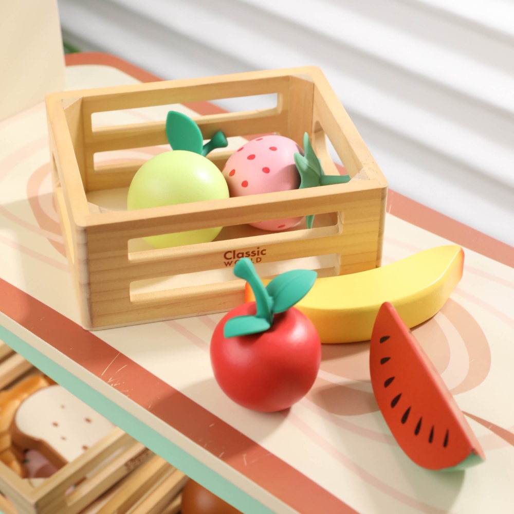 Classic World - Pretend & Play - Fruit Basket - Image 3