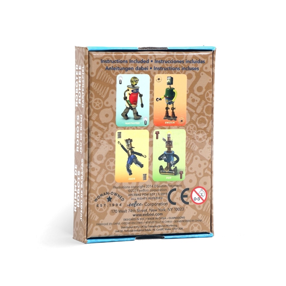 eeBoo - Robot Rummy Playing Cards -** - Image 5