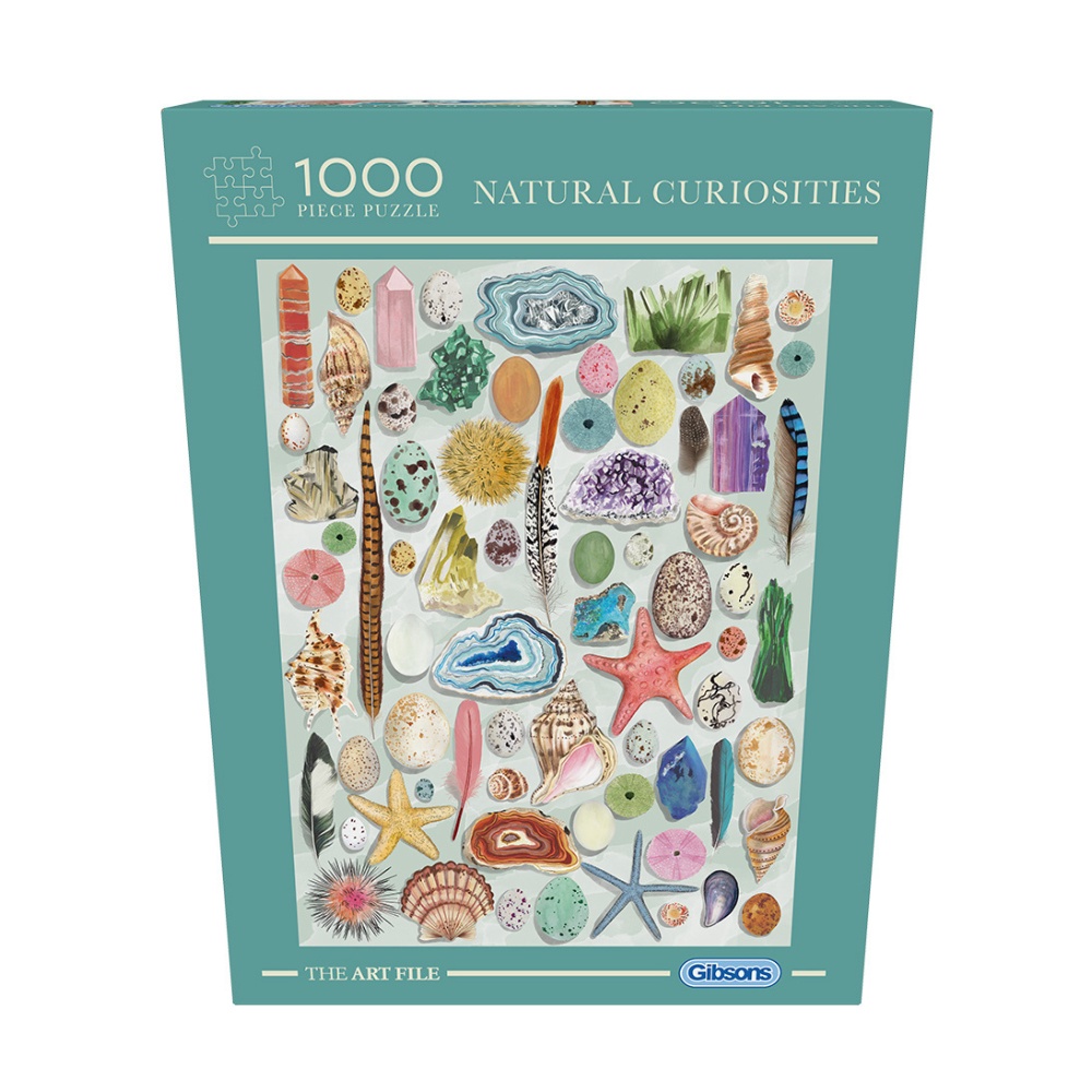 Gibsons - The Art File: Natural Curiosities - 1000 Piece Jigsaw Puzzle - Image 4