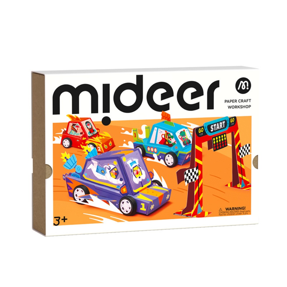 Mideer - Origami Paper Craft Kit: Racing Car - Image 7