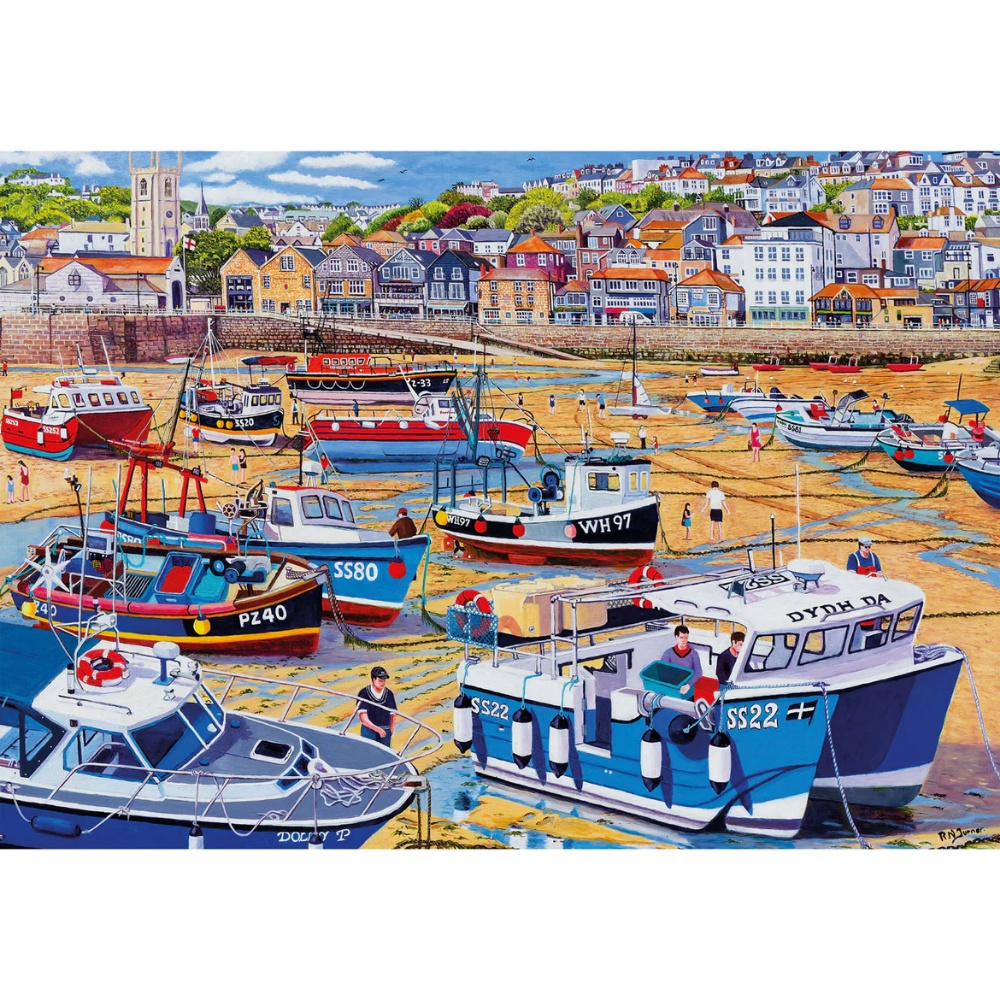 Gibsons - Sand at St Ives - XL Pieces - 250 Piece Jigsaw Puzzle - Image 2