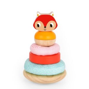 TookyToy - Fox Stacking Tower Activity Toy